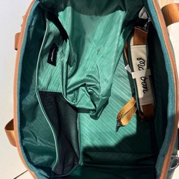 Malbon Boston Golf Apparel Bag - Stylish Travel Carryall - Picture 9 of 10